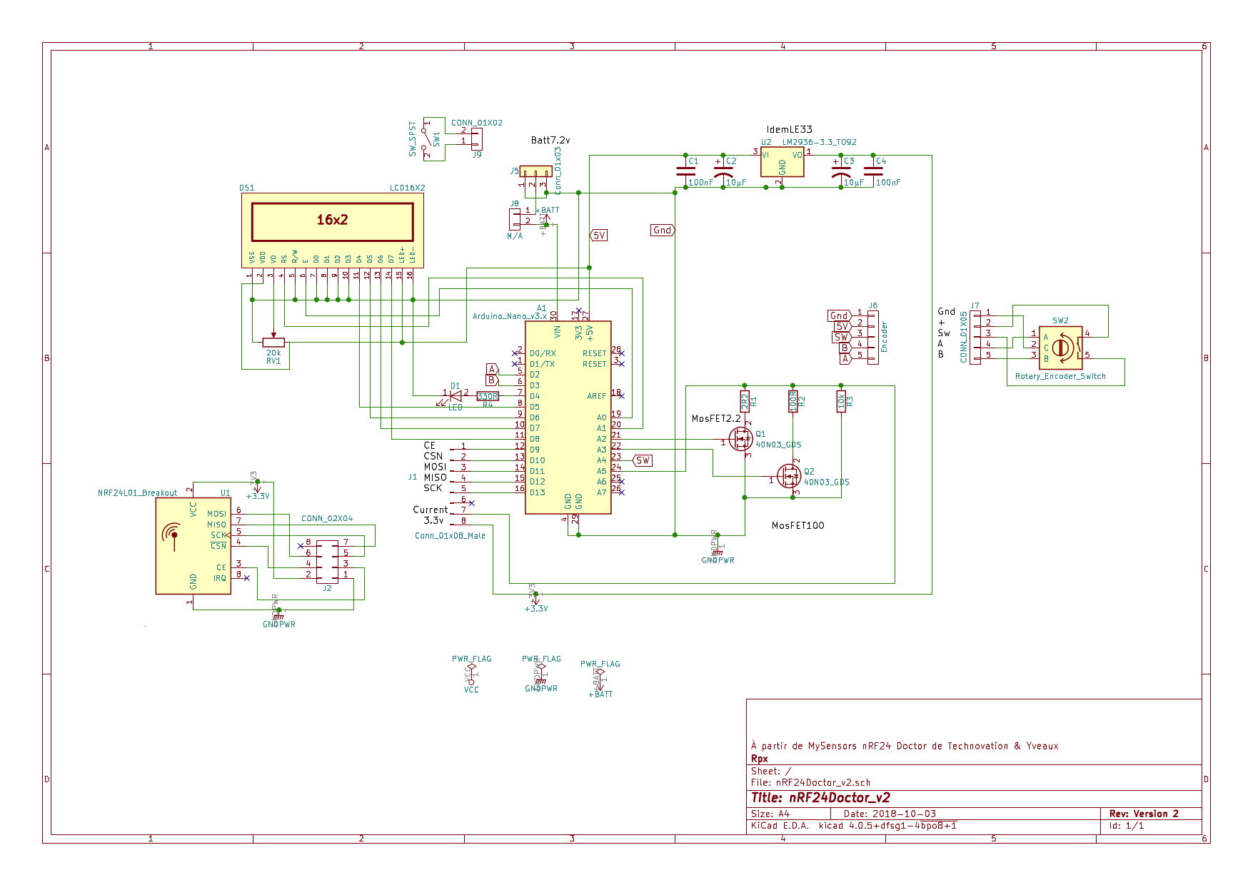 MySensors nRF24 Linky Module